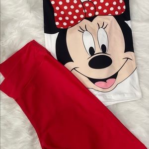 Juegos hermosos de Disney legings con excelente tela recoge todo el abdomen 😃